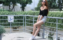 Lily Nguyễn khoe street style quyến rũ