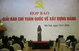 Phát động Giải báo chí toàn quốc về xây dựng Đảng năm 2016