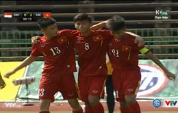 [KT] U16 Việt Nam 3-0 U16 Singapore: 3 điểm dễ dàng!