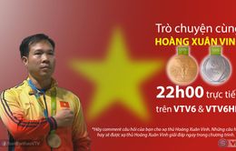 Bản tin 360 độ Thể thao đặc biệt về xạ thủ Hoàng Xuân Vinh (20h00, 15/8 trên VTV6)