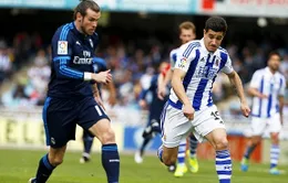 VIDEO: Real Sociedad 0-1 Real Madrid: Thắng hú vía, đoạt ngôi đầu