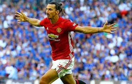 Ibra tỏa sáng đúng lúc, Man Utd đăng quang Community Shield 2016