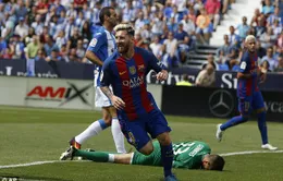 KT, Leganes 1-5 Barcelona (Vòng 4 La Liga 2016/17)