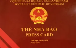 Thu hồi thẻ nhà báo của một Phó Tổng biên tập