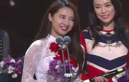 Sau VTV Awards 2016, Nhã Phương lại sang Hàn Quốc "ẵm" giải