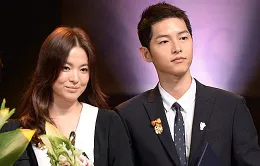 Song Hye lộ mặt tròn xoe kém sắc bên Song Joong Ki