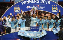 Man City vô địch Capital One Cup sau loạt luân lưu khó tin với Liverpool