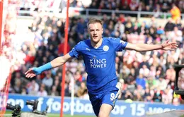 VIDEO Sunderland 0 - 2 Leicester: Vardy tỏa sáng, Leicester City tiến sát ngôi vương