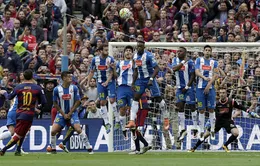 Barcelona 5-0 Espanyol: Tam tấu MSN hủy diệt derby Catalan