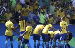 Dội "mưa" bàn thắng vào lưới Olympic Honduras, Neymar cùng Olympic Brazil tiến vào chung kết