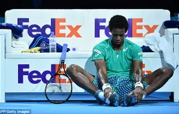 ATP World Tour Finals 2016: Monfils bỏ cuộc vì chấn thương, Goffin thay thế!