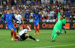 VIDEO EURO 2016: Hàng thủ Đức mắc sai lầm, Griezmann nhân đôi cách biệt
