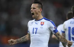 VIDEO EURO 2016: Bàn thắng tuyệt phẩm của Hamsik vào lưới ĐT Nga