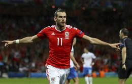 Xứ Wales đại thắng, Bale lập kỷ lục kép tại EURO 2016