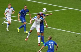 VIDEO EURO 2016: Rosicky tỉa bóng tinh tế để Skoda đánh đầu ghi bàn đẹp mắt