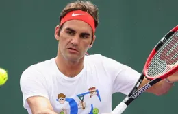 Vòng 2 ATP Miami Open: Federer rút lui vì viêm dạ dày