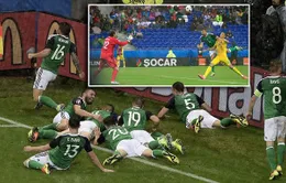 VIDEO EURO 2016, Ukraine 0-2 Bắc Ireland: Thắng thuyết phục, nuôi hi vọng!