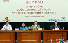 Phát động cuộc vận động "Xây dựng văn hóa doanh nghiệp Việt Nam"