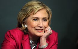 Bầu cử Tổng thống Mỹ: Bà Hillary Clinton thắng cả 5 bang