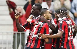 Vòng 6 Ligue 1: Balotelli lại ghi bàn, Nice đè bẹp Monaco