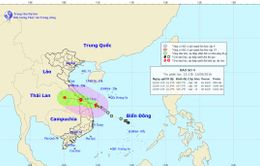 Sáng sớm 13/9, bão đổ bộ từ Thừa Thiên Huế-Quảng Ngãi