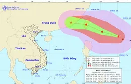 Xuất hiện siêu bão MEGI cấp 14 trên vùng biển Philippines