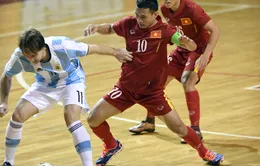 ĐT futsal Việt Nam thất bại trước chủ nhà Argentina dù dẫn trước 2 bàn