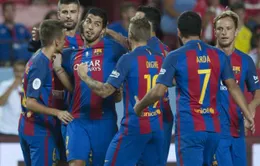 Barca thắng giòn Sevilla, Luis Enrique mừng ra mặt