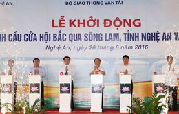 Khởi động công trình cầu Cửa Hội