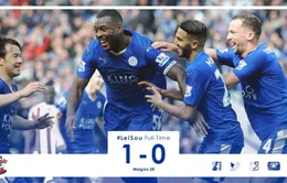 Hạ Southampton, Leicester City tiến bước dài trong cuộc đua vô địch