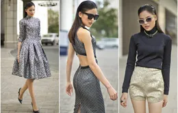 Chà Mi Next Top Model gợi cảm trong thiết kế tinh tế của Lý Giám Tiền