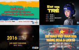 Đặc sắc chương trình Thể thao Tết Dương lịch 2017 trên sóng VTV