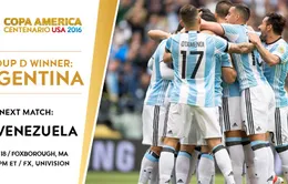 Lịch trực tiếp tứ kết Copa America 2016: Argentina dễ thở, Mexico đụng Chile