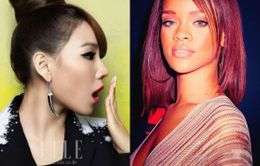 Thành viên nhóm 2NE1 bất ngờ nhận quà từ Rihanna