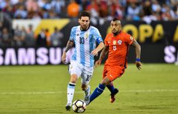 Chung kết Copa America 2016, Argentina 0-0 Chile (penalty: 2-4): Tội đồ Messi!