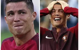 Khoảnh khắc chung kết EURO 2016: Ronaldo và hai dòng nước mắt