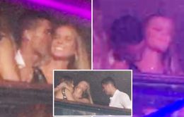 Ronaldo bị bắt gặp ôm hôn mỹ nhân bí ẩn ở hộp đêm