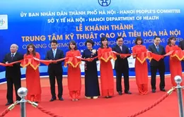 Khánh thành Trung tâm Kỹ thuật cao và Tiêu hóa Hà Nội