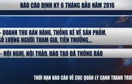 Yêu cầu doanh nghiệp đa cấp báo cáo kết quả nộp thuế