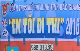 Bắc Giang: Đoàn xe nghĩa tình “Em tôi đi thi” hỗ trợ thí sinh khó khăn