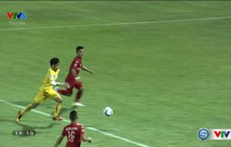 VIDEO V.League 2016: Đình Tùng trừng phạt sai lầm hàng thủ đội khách!