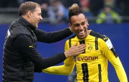 Vòng 10 Bundesliga: Aubameyang lập poker, Dortmund thắng đậm Hamburger