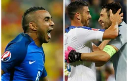 Ấn tượng lượt trận đầu tiên EURO 2016: Payet chói sáng, Italy già dơ