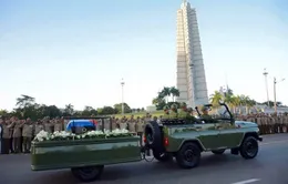 Cuba tiến hành lễ rước tro cốt lãnh tụ cách mạng Fidel Castro