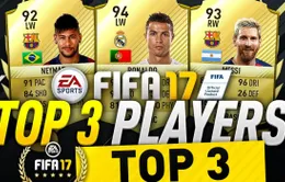 Mùa hè "lên đỉnh", Ronaldo xếp trên Messi trong game FIFA 17