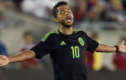 Dos Santos, Carlos Vela từ chối khoác áo Mexico dự Copa America Centenario