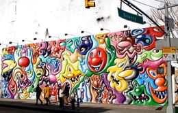 Tranh Graffiti - Nét hấp dẫn độc đáo của New York, Mỹ