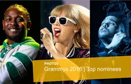 VTV truyền hình trực tiếp lễ trao giải Grammy 2016