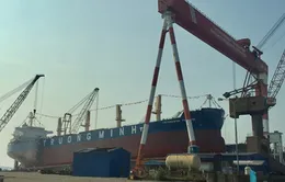 Hạ thủy tàu chở hàng 56.200 DWT tại Hải Phòng