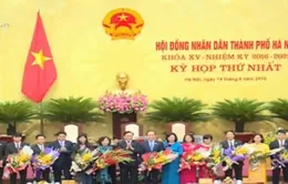 Hội đồng Nhân dân TP Hà Nội bầu các chức danh chủ chốt